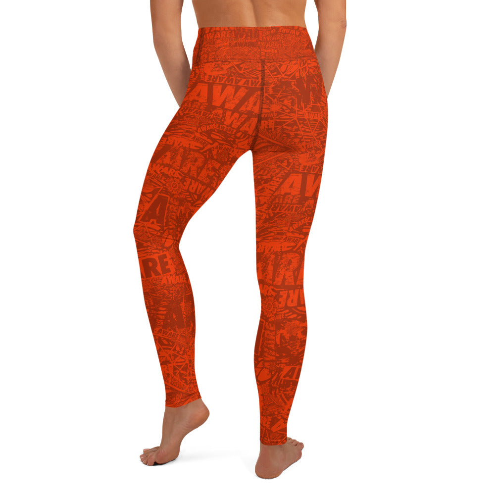 AWARE Red Leggings