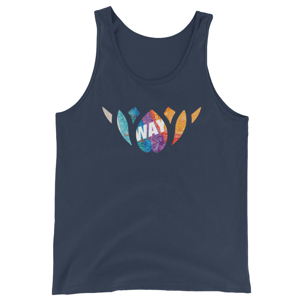 ONE FIRE LOTUS-Unisex  Tank Top