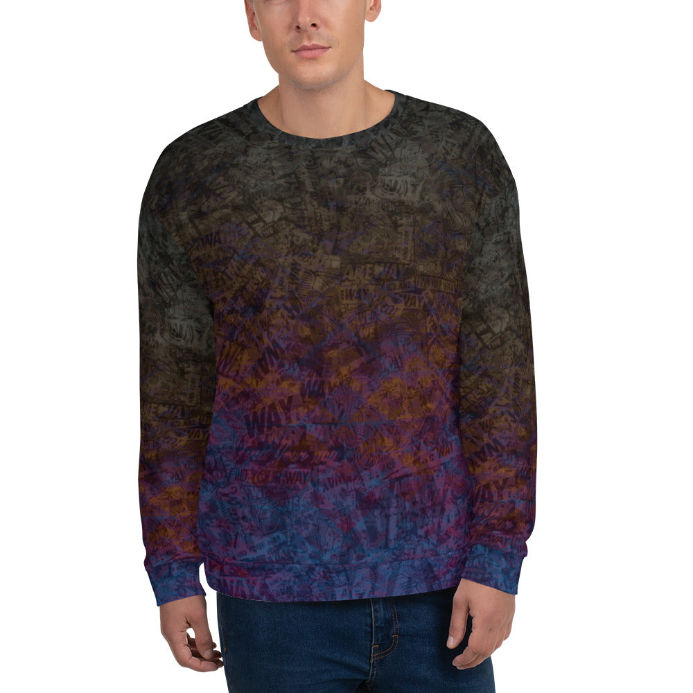 WAY-All Over Unisex Sweatshirt