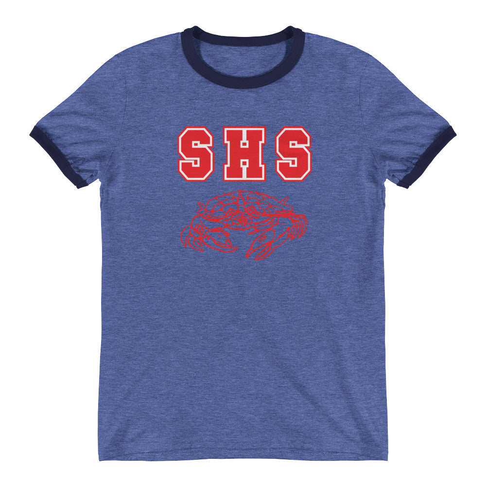 Seabreeze High School-Ringer T-Shirt