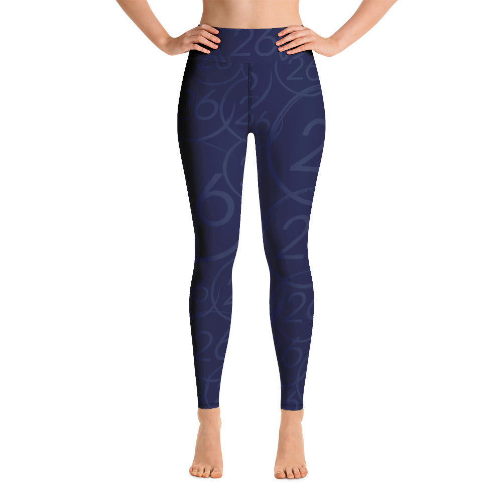 Turbo26-Leggings 26 Logo Navy