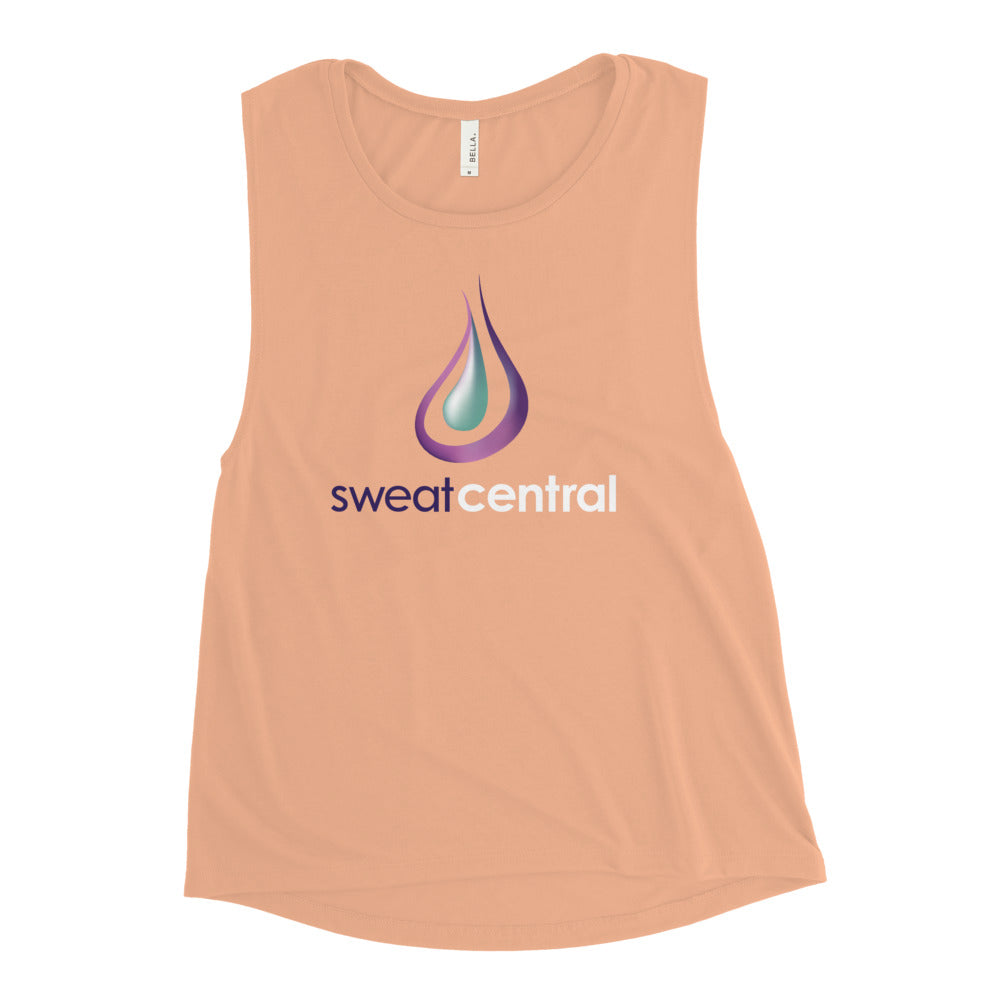Sweat Central-Ladies’ Muscle Tank