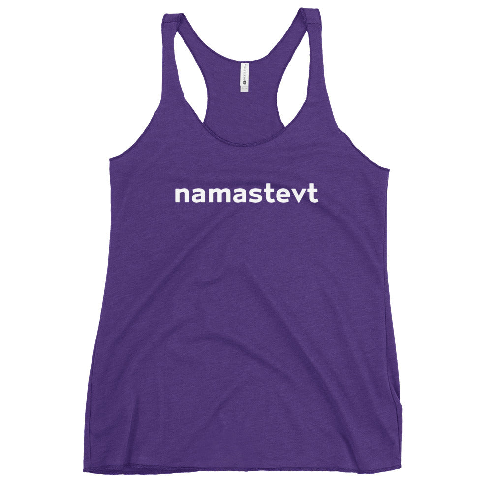 True Yoga Vermont-NamasteVT Women's Racerback Tank