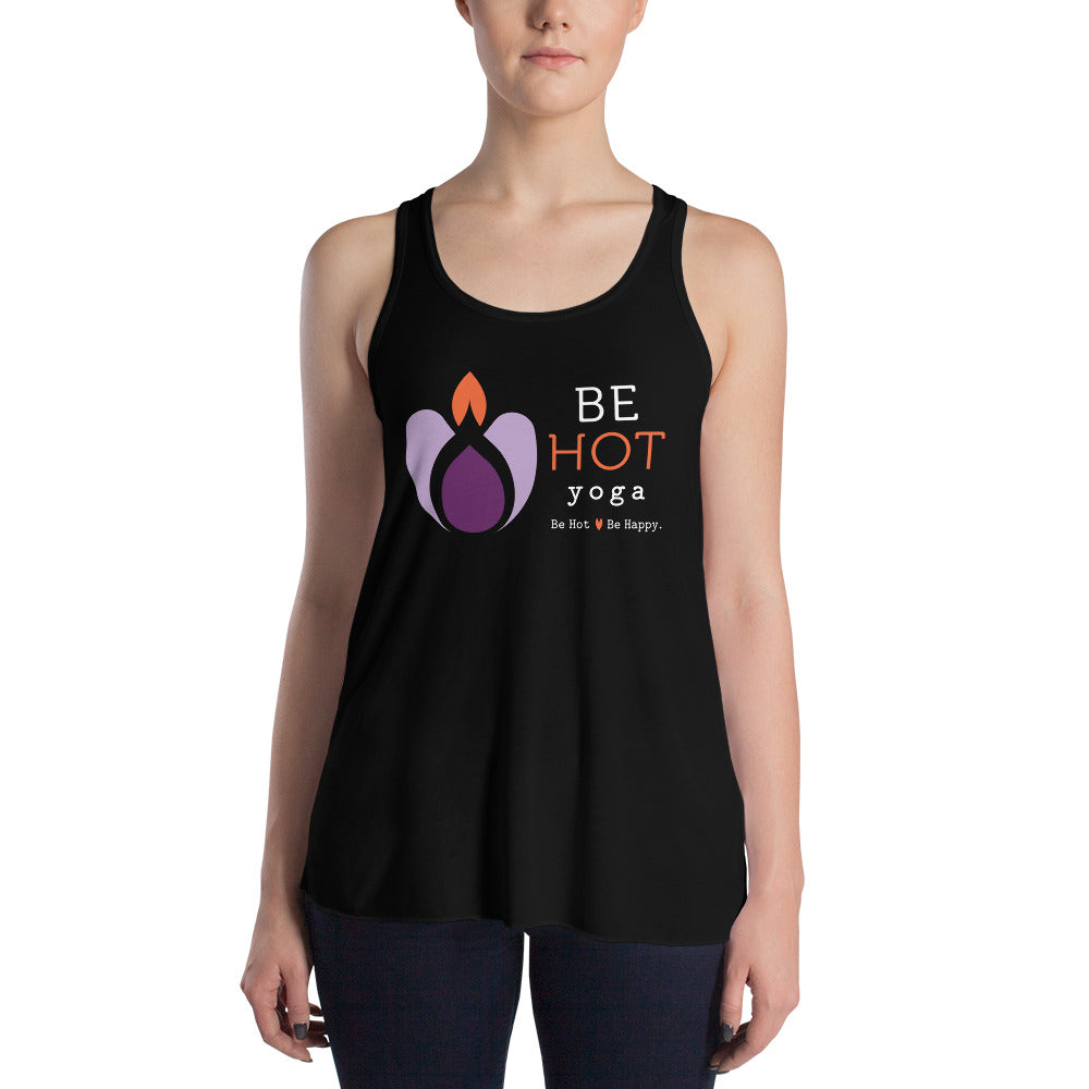 Be Hot Yoga Atlanta-Women's Flowy Racerback Tank