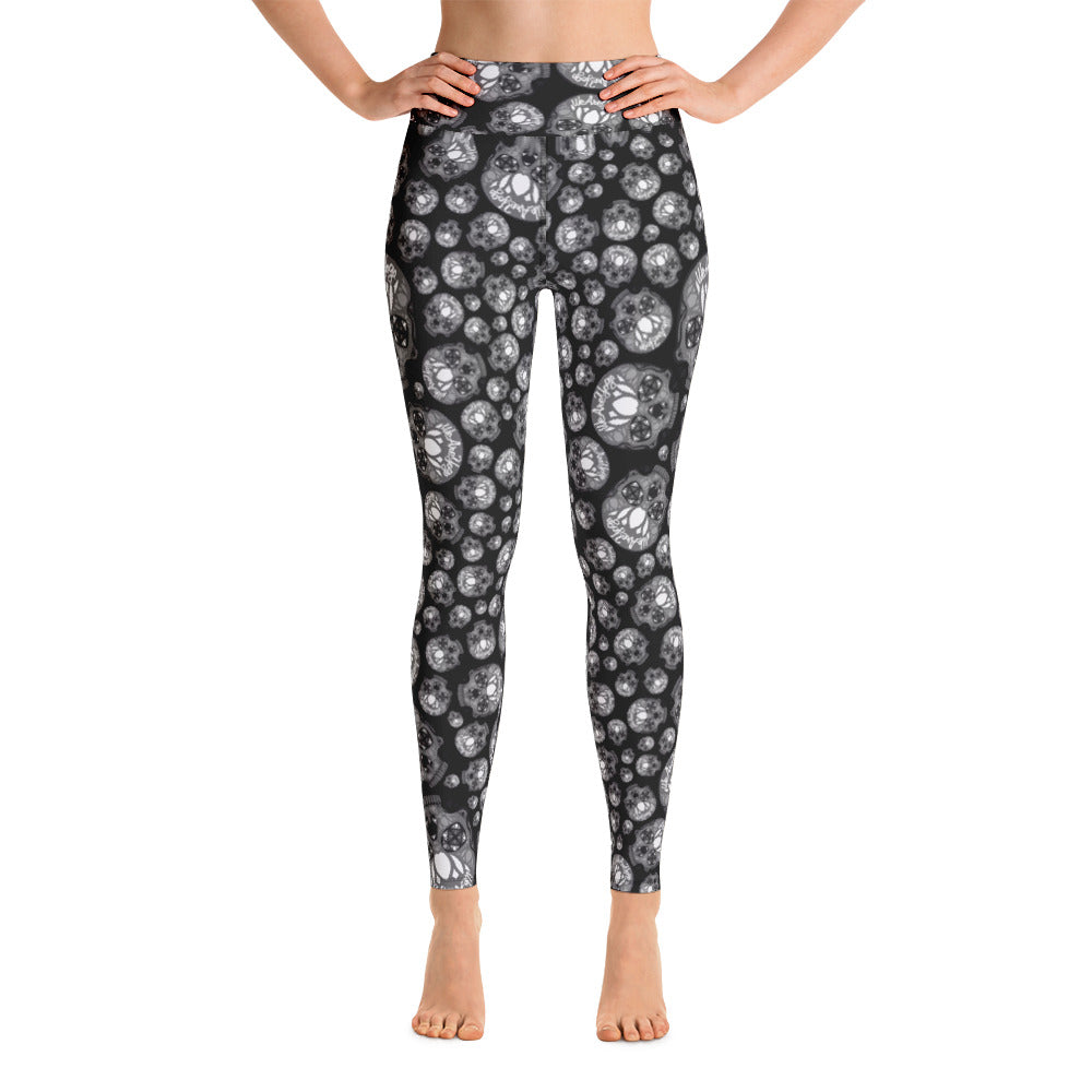 WAYskulls Black & White Leggings