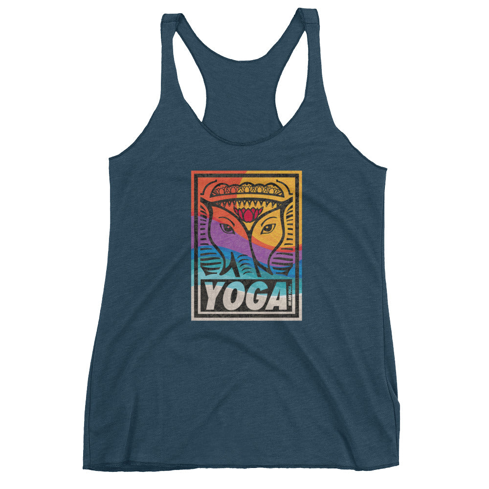 ONE FIRE STAMP-Women's Racerback Tank