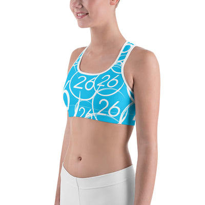 Turbo26-Sports Bra Blue 26