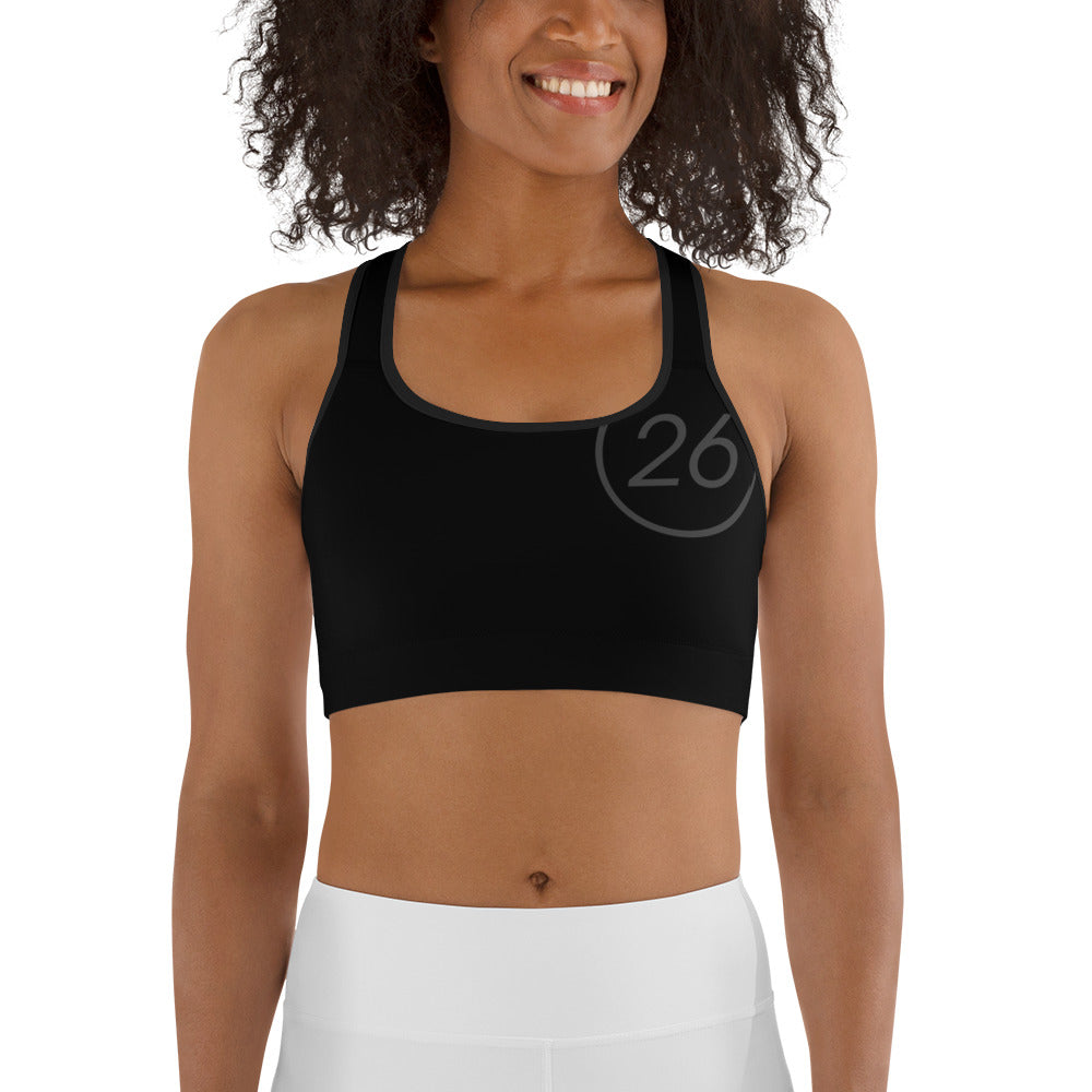 Turbo26-Sports Bra B&G 26 Logo