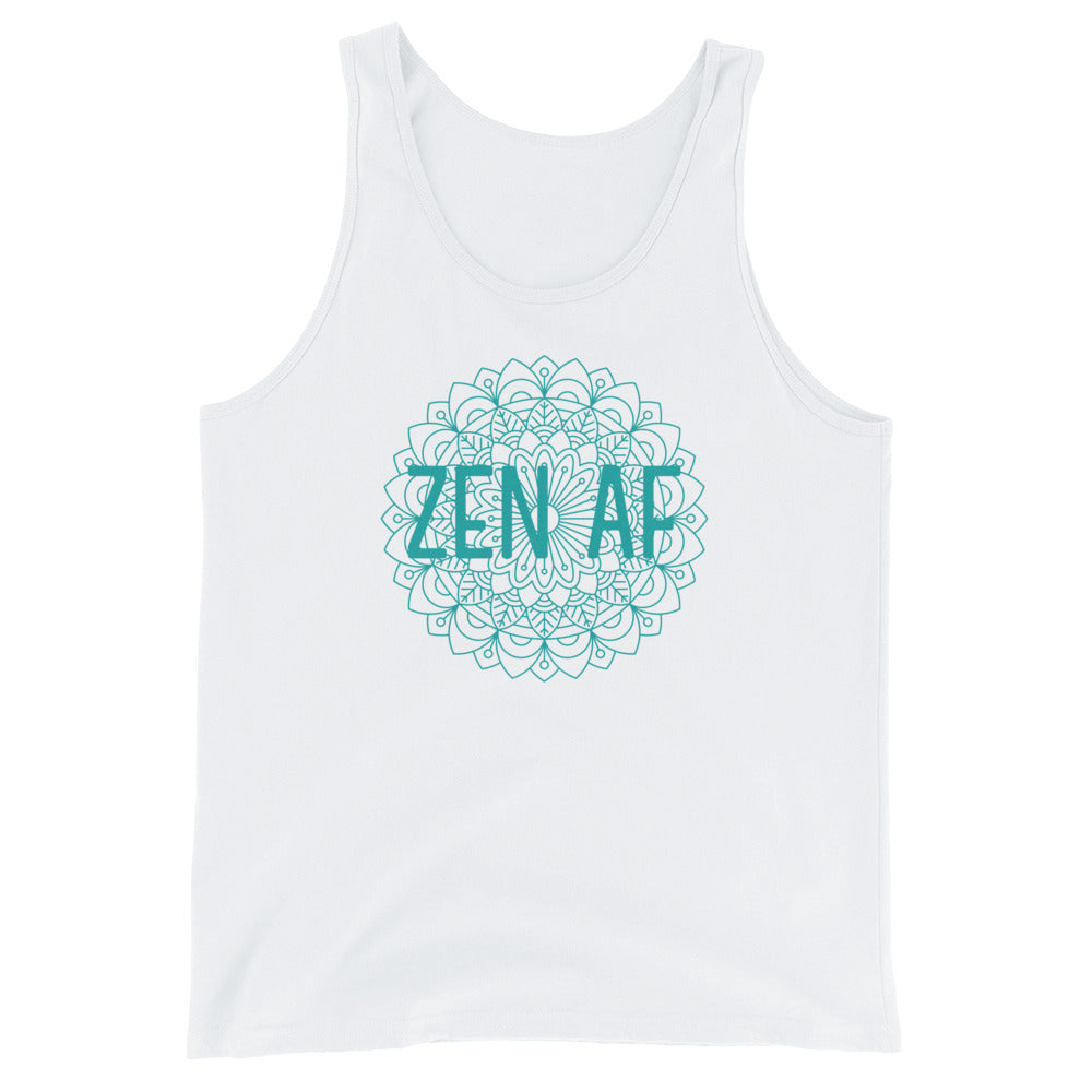 M3Yoga-Zen AF Back Logo-Unisex  Tank Top