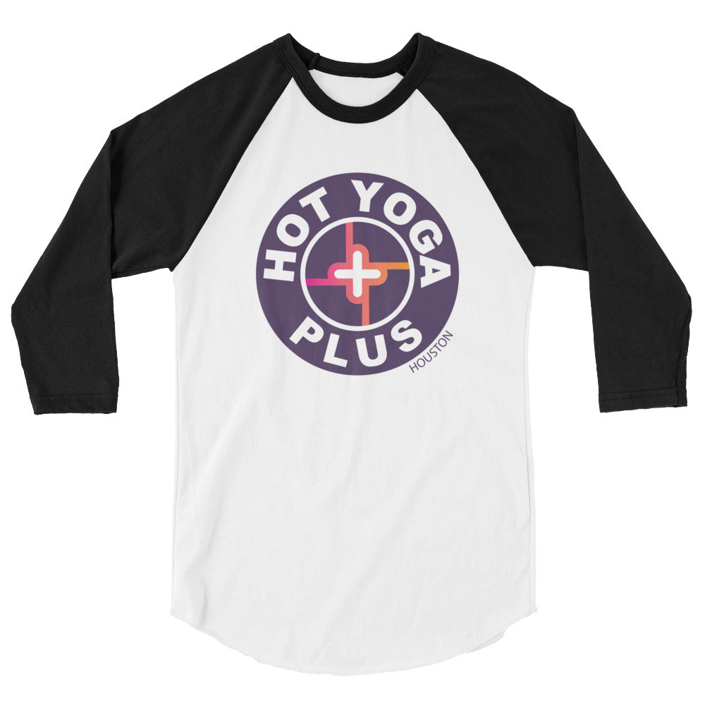 Hot Yoga Plus-3/4 sleeve raglan shirt