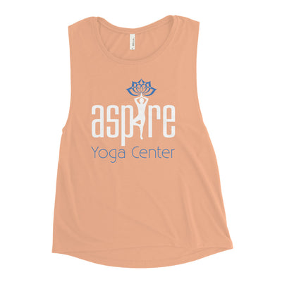 Aspire Yoga Center-Ladies’ Muscle Tank