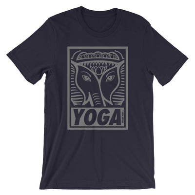 Gray Yoga Stamp Tee Shirt