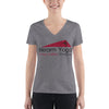 Bikram Yoga Simsbury-Women's V-neck Tee
