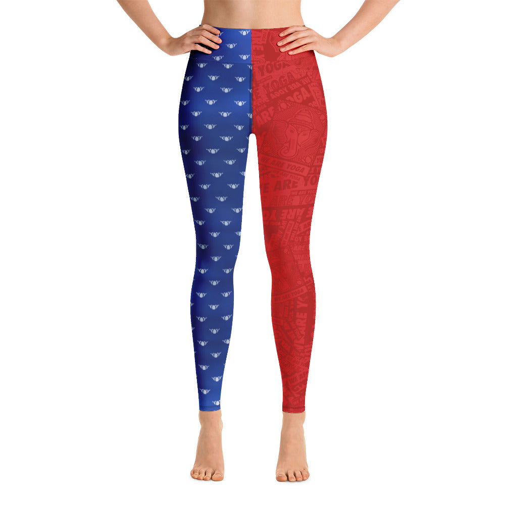 USWAY-High waisted ladies athletic leggings