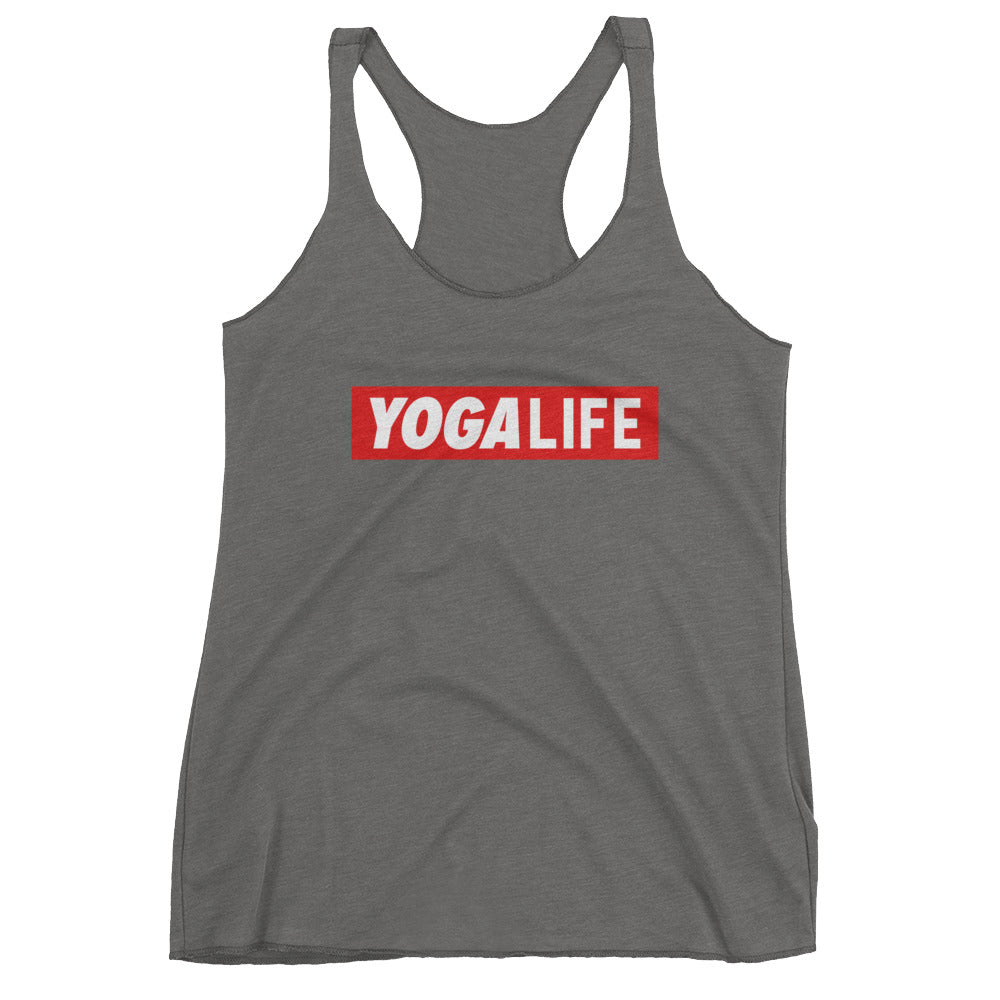 YOGA LIFE-Racerback Tank