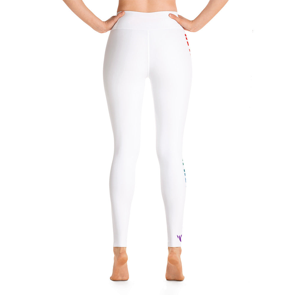 WAY Up Rainbow Yoga Leggings