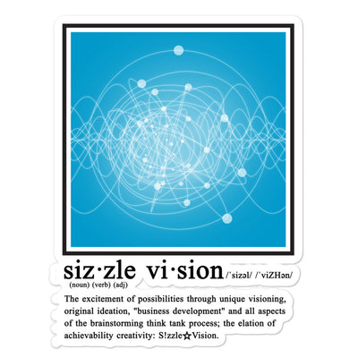 Sizzle Vision-Bubble-free stickers