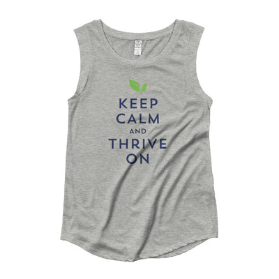 Thrive Yoga Manette-Ladies’ Cap Sleeve T-Shirt