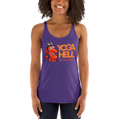 Yoga Hell Petaluma-Women's Racerback Tank