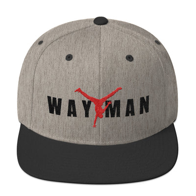 WAY MAN BLK-Snapback Hat