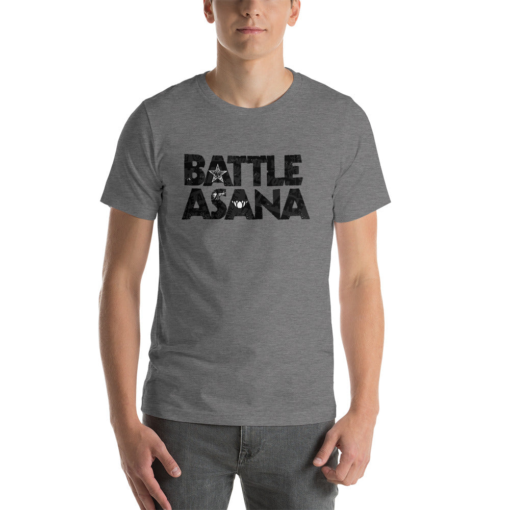 Battle Asana-Short-Sleeve Unisex T-Shirt