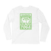 GREEN STAMP-Long Sleeve Fitted Crew