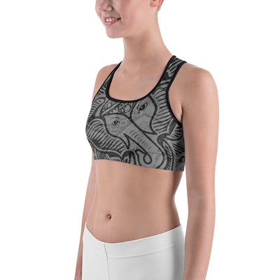 Way decay Sports bra Blk1