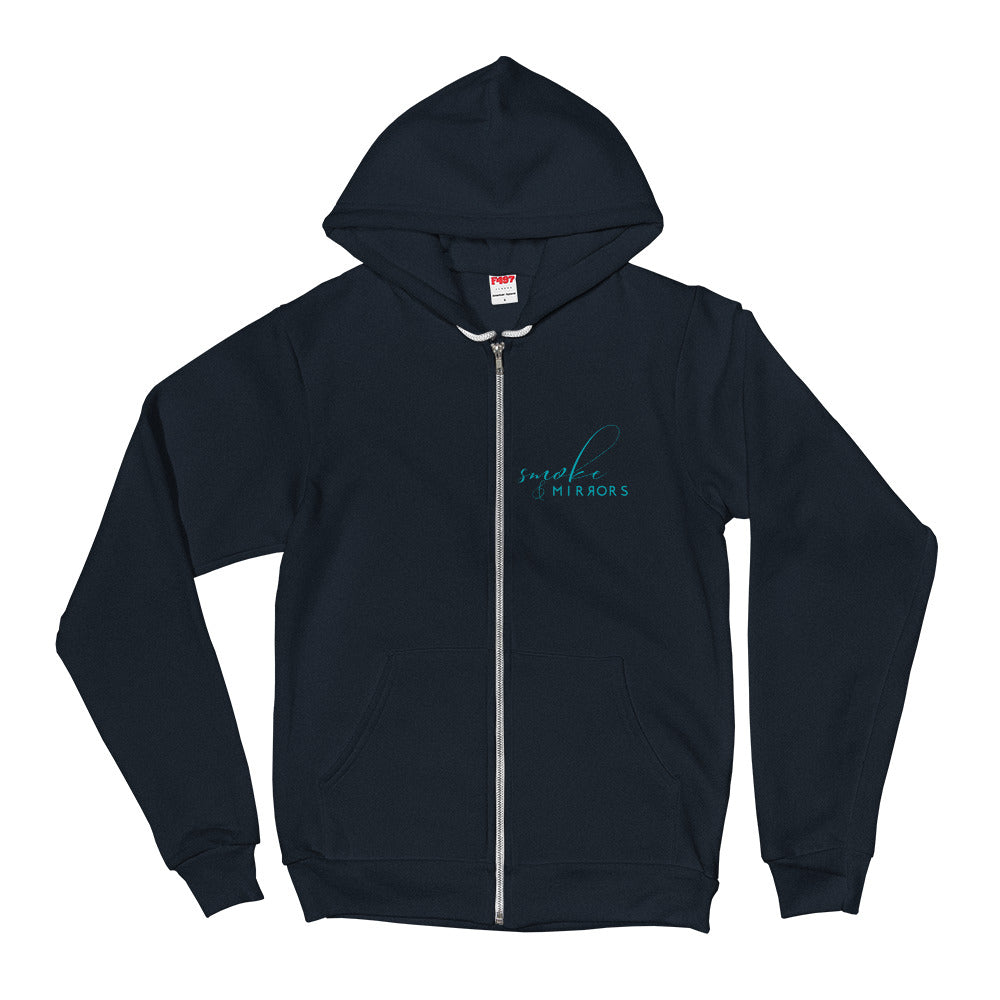 Smoke & Mirrors Fitness-Zip Hoodie