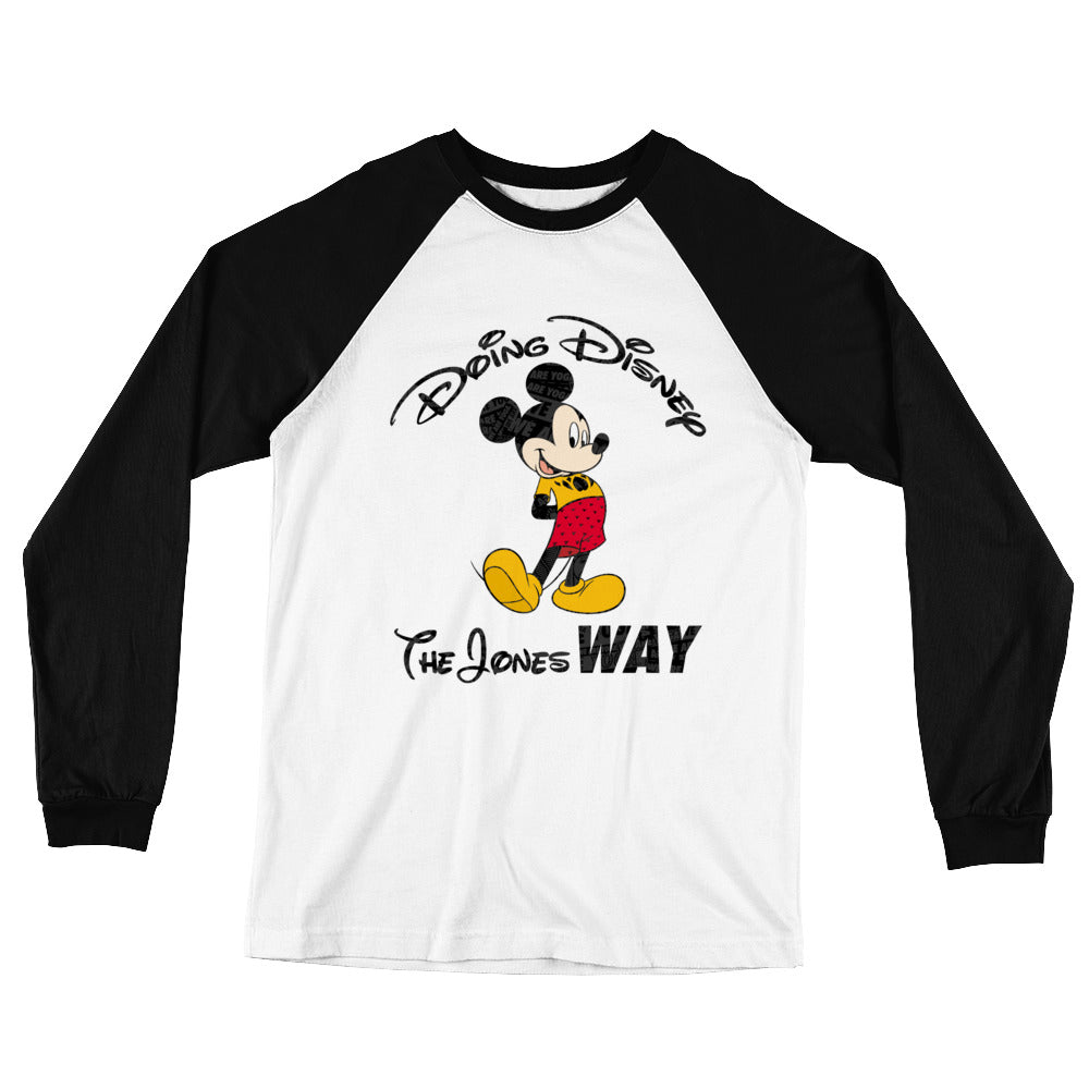 Jones' Disney Long Sleeve Raglan