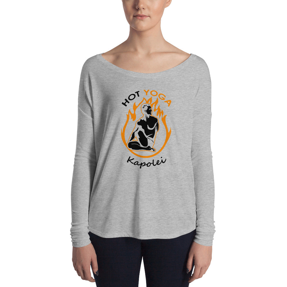 Hot Yoga Kapolei-Ladies' Long Sleeve Tee