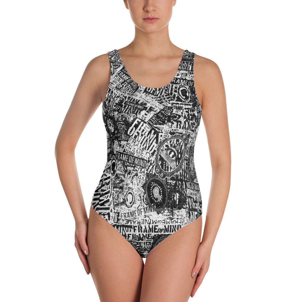 FoM B&W One-Piece Swimsuit