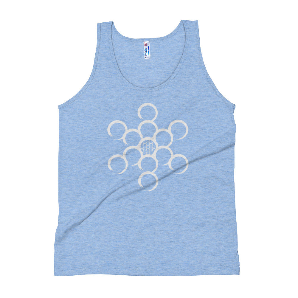 Yoga Golf Coach-Tri blend Tank Top