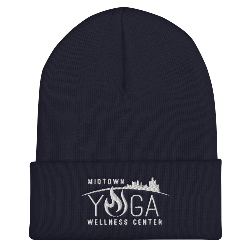 Midtown Yoga Wellness Center-Cuffed Beanie