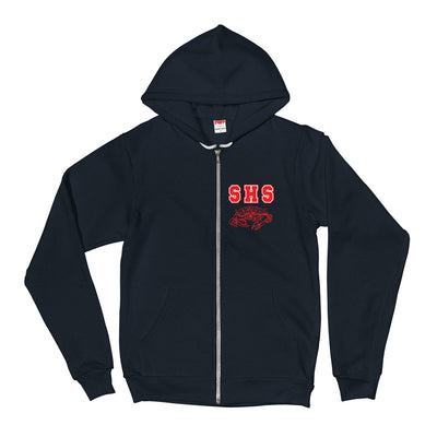 Seabreeze High School-Unisex Zip Hoodie