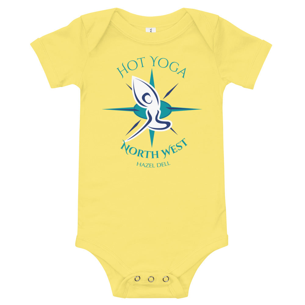 Hot Yoga North West-Baby Onesie