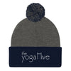 The Yoga Hive Pom Pom Knit Cap