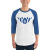 LA WAY-3/4 sleeve raglan shirt