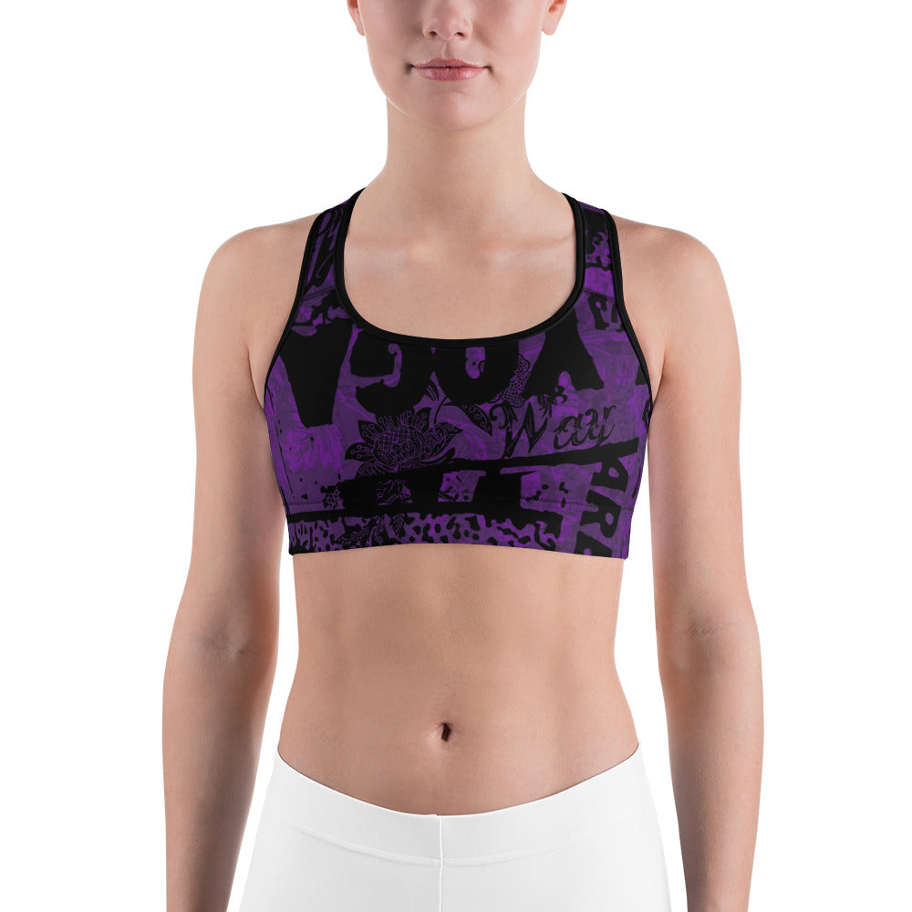 WAY decay Sports bra PUR1