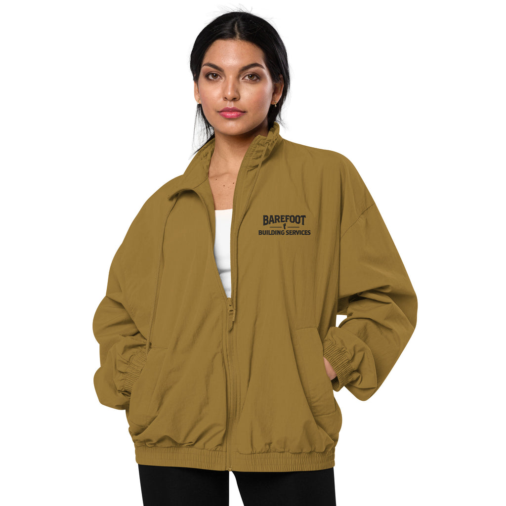 Barefoot Building-Recycled tracksuit jacket