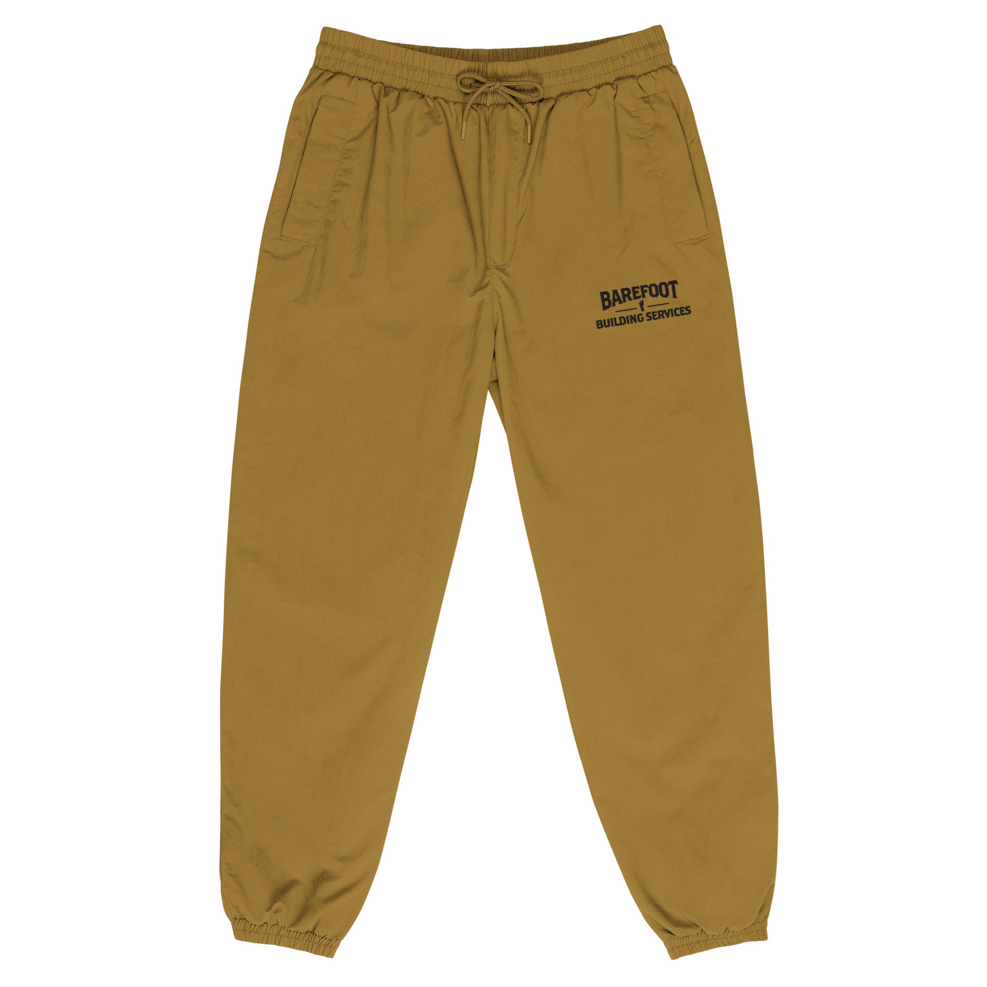 Barefoot Building-Recycled tracksuit trousers