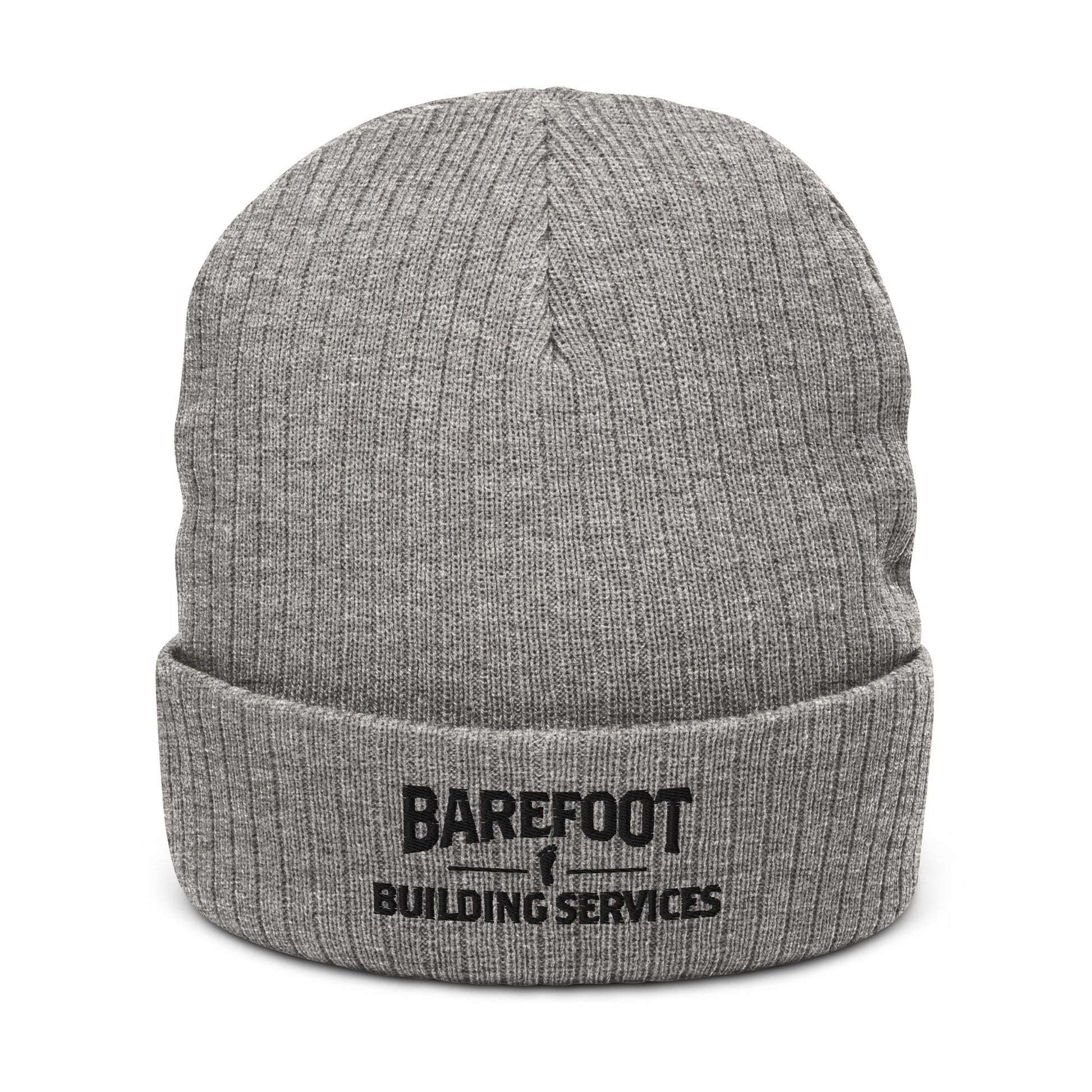 Barefoot Building-Ribbed knit beanie