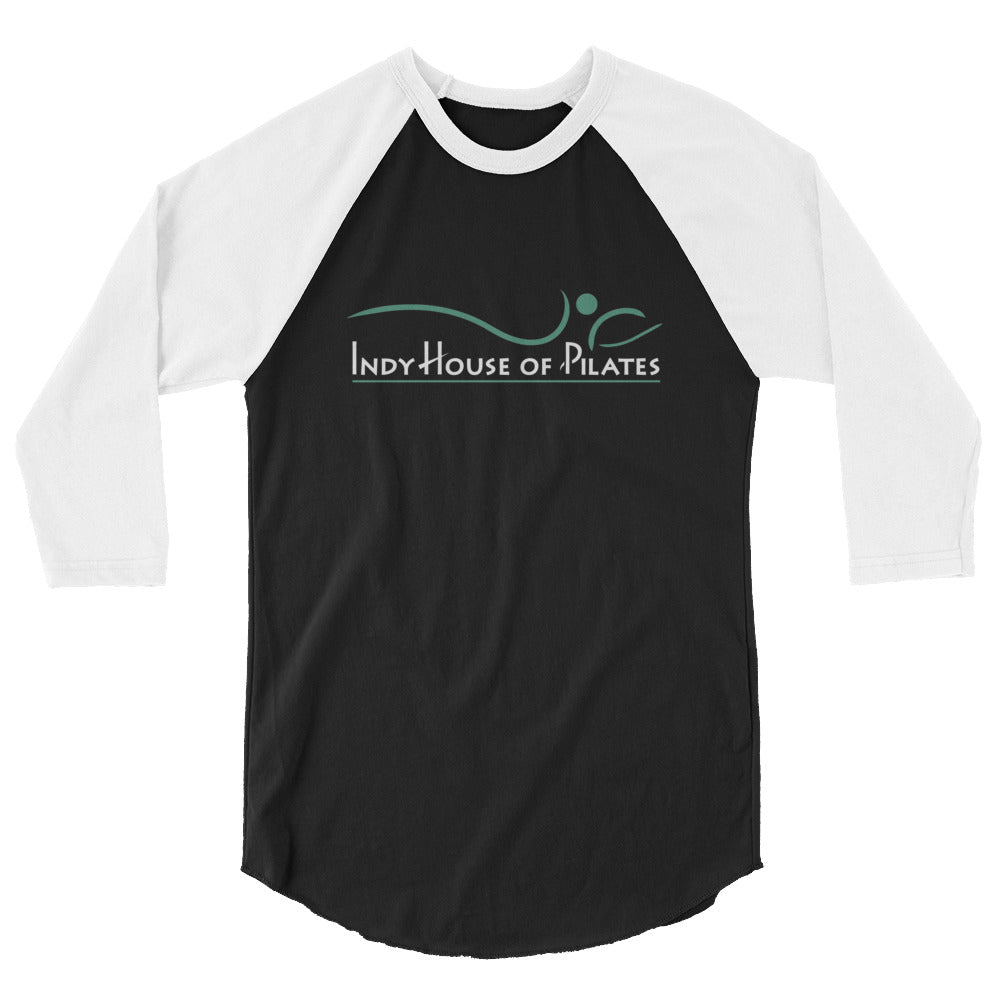 Indy House Of Pilates-3/4 sleeve raglan shirt