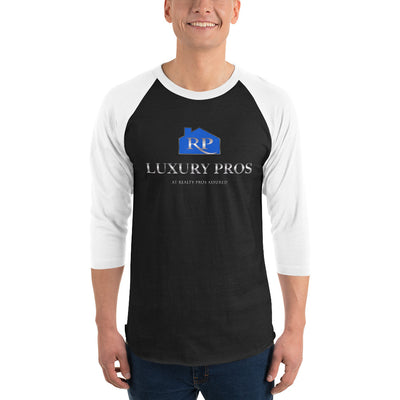 Luxury Pros-3/4 sleeve raglan shirt