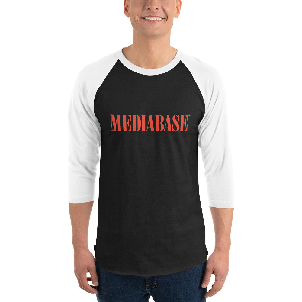 Mediabase-3/4 sleeve raglan shirt
