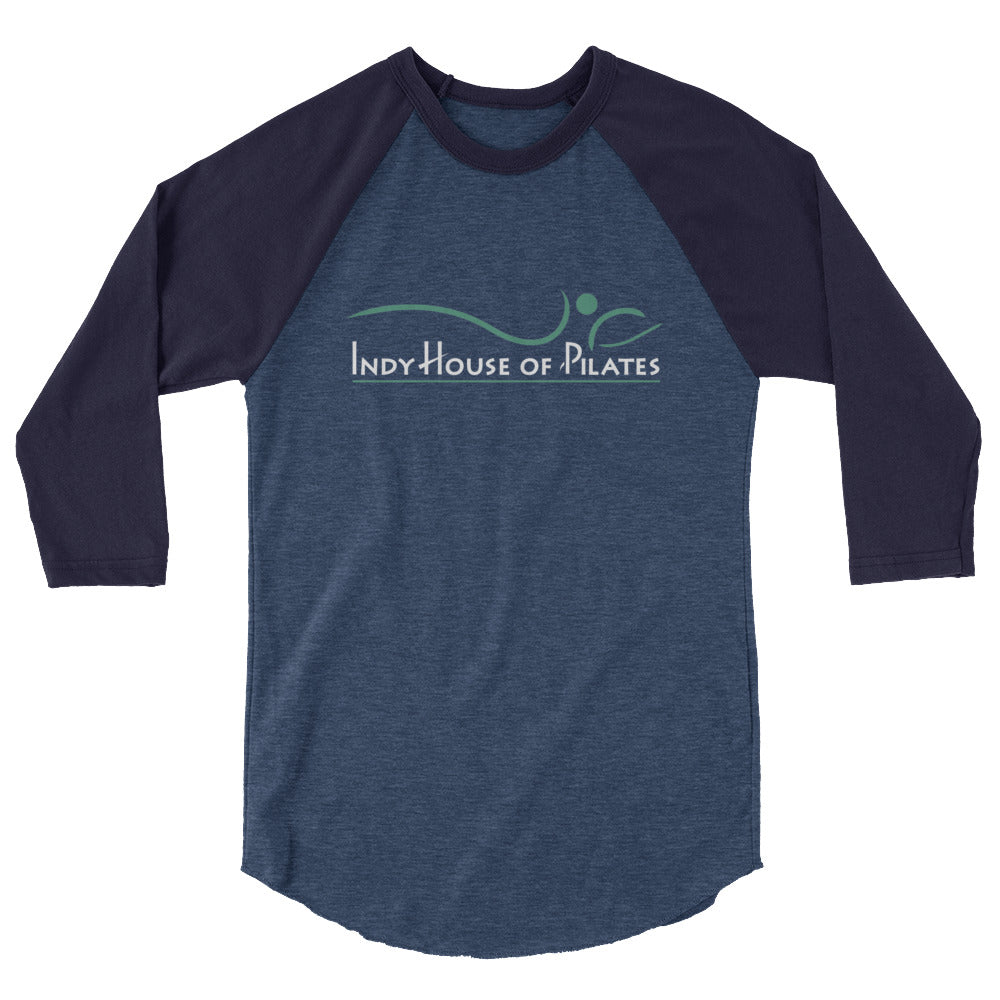 Indy House Of Pilates-3/4 sleeve raglan shirt