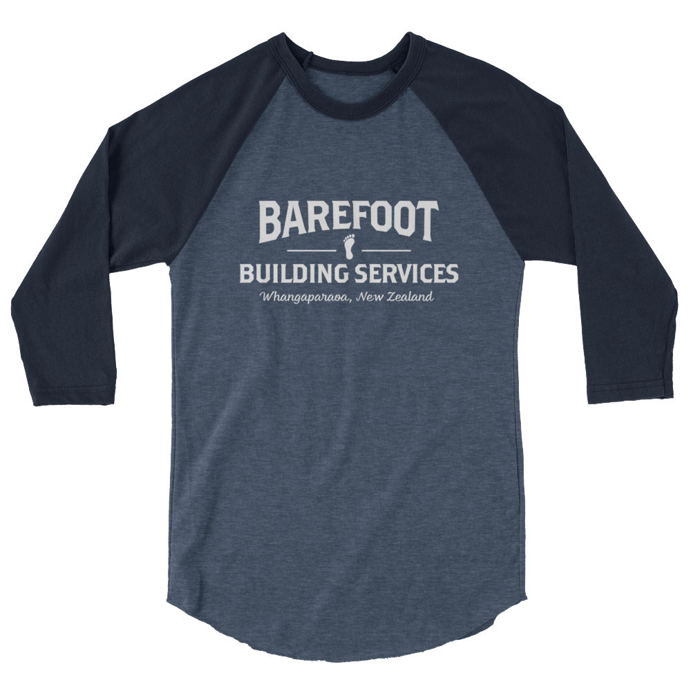 Barefoot Building Services-Raglan Shirt
