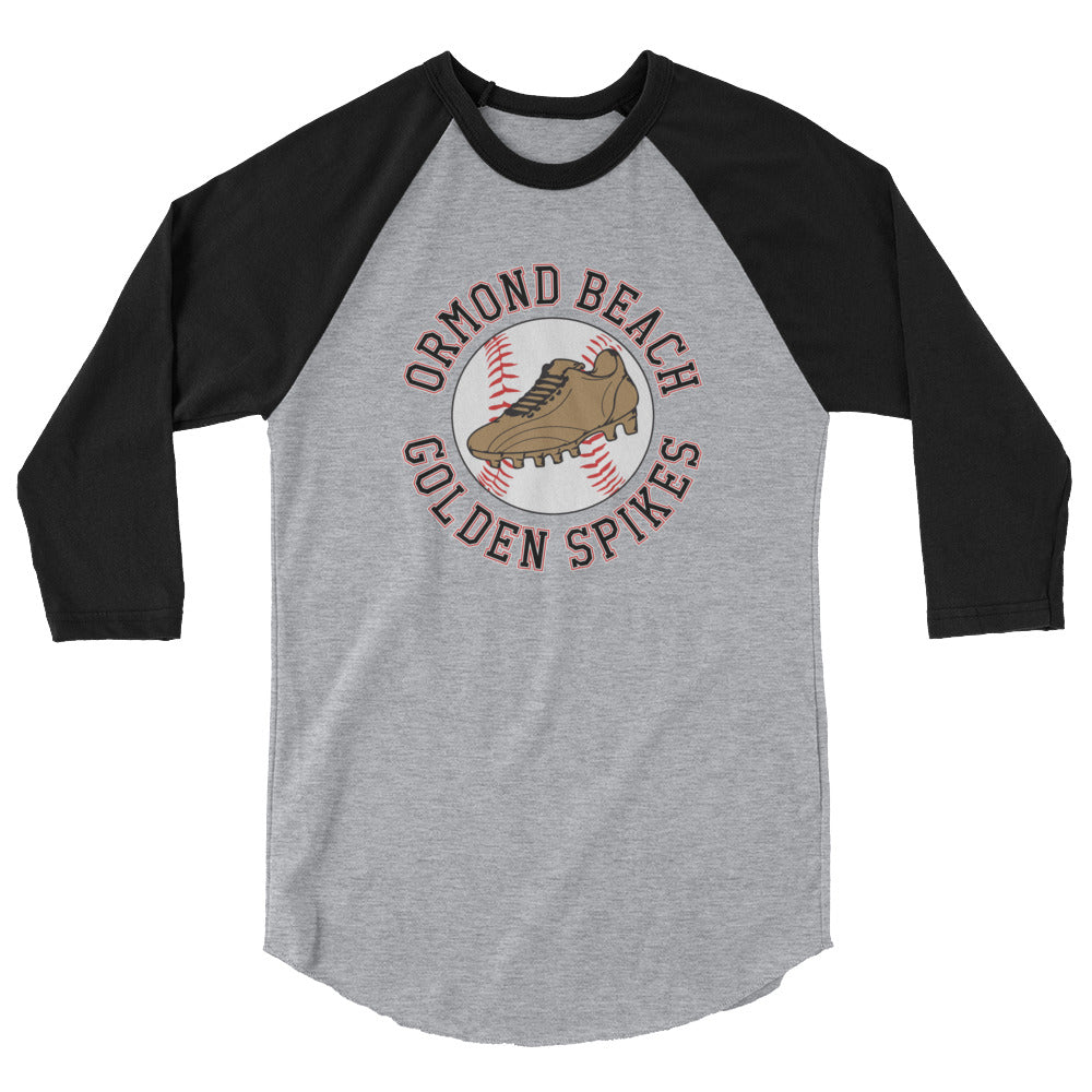 Ormond Beach Golden Spikes-3/4 Raglan