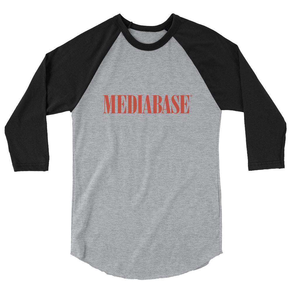 Mediabase-3/4 sleeve raglan shirt