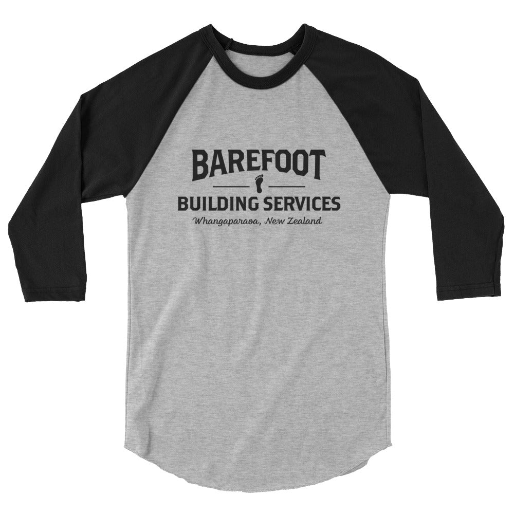 Barefoot Building Services-Raglan Shirt