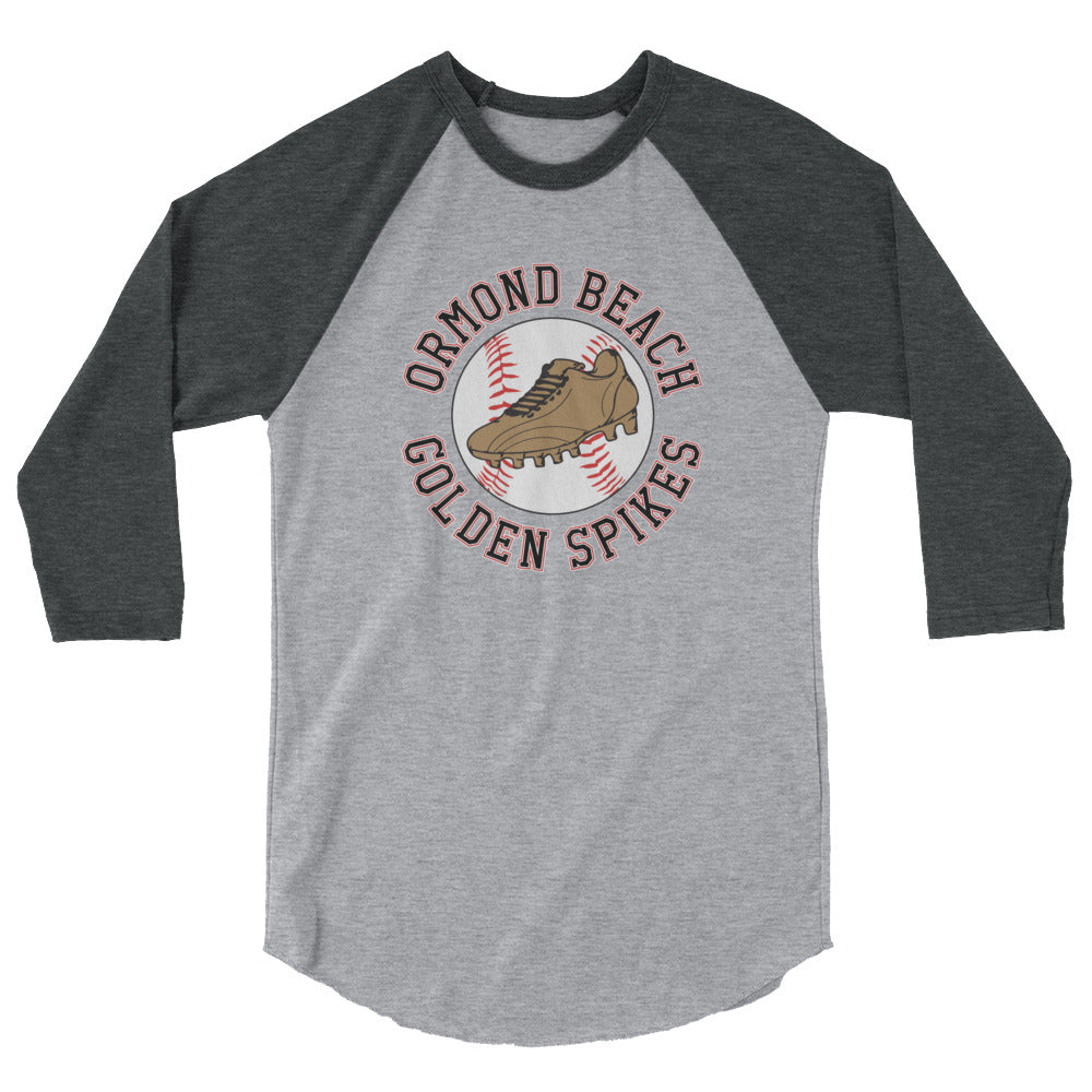 Ormond Beach Golden Spikes-3/4 Raglan